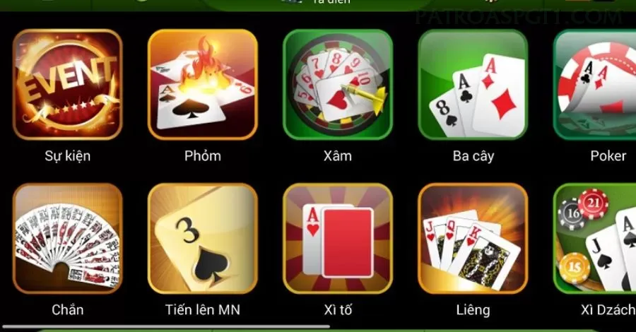 Roleta e blackjack patroaspg